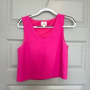 Julie Brown hot pink top